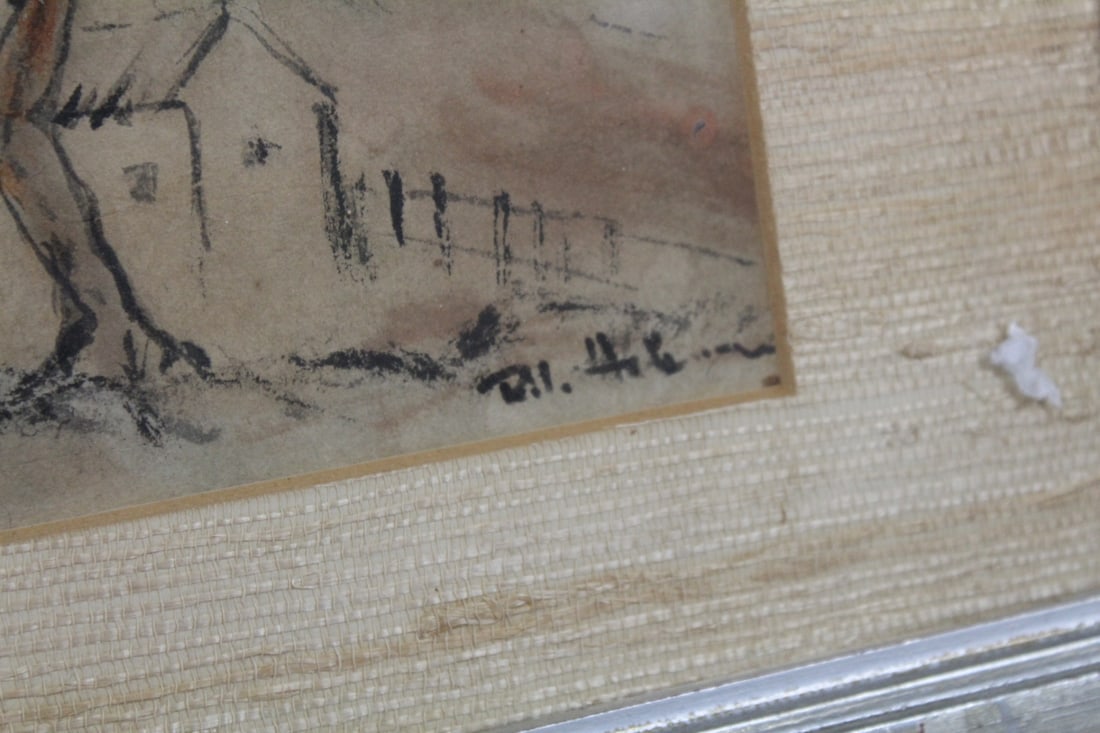 A Signed Watercolour - 4