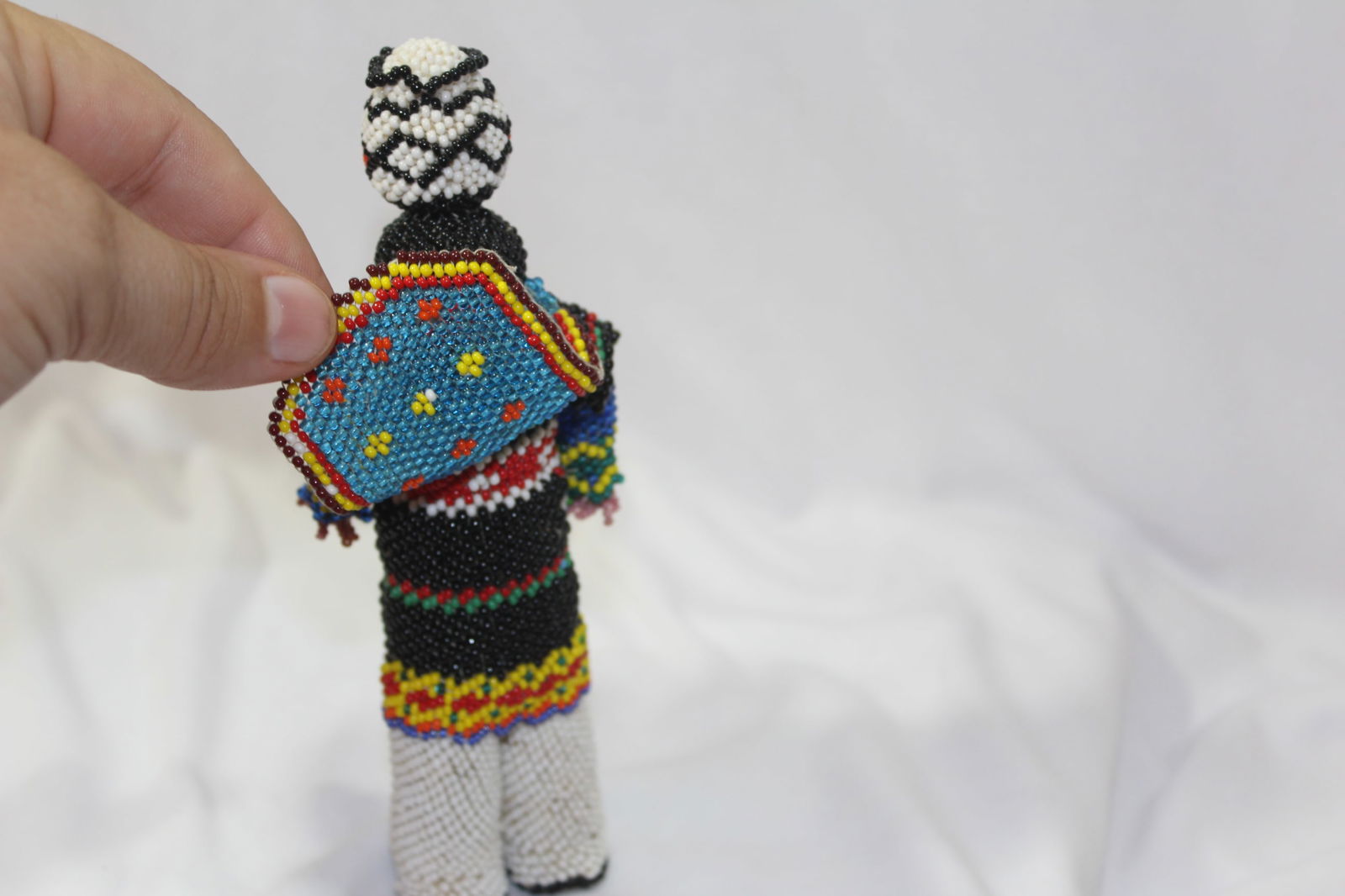 A Beaded Indian Doll - 7