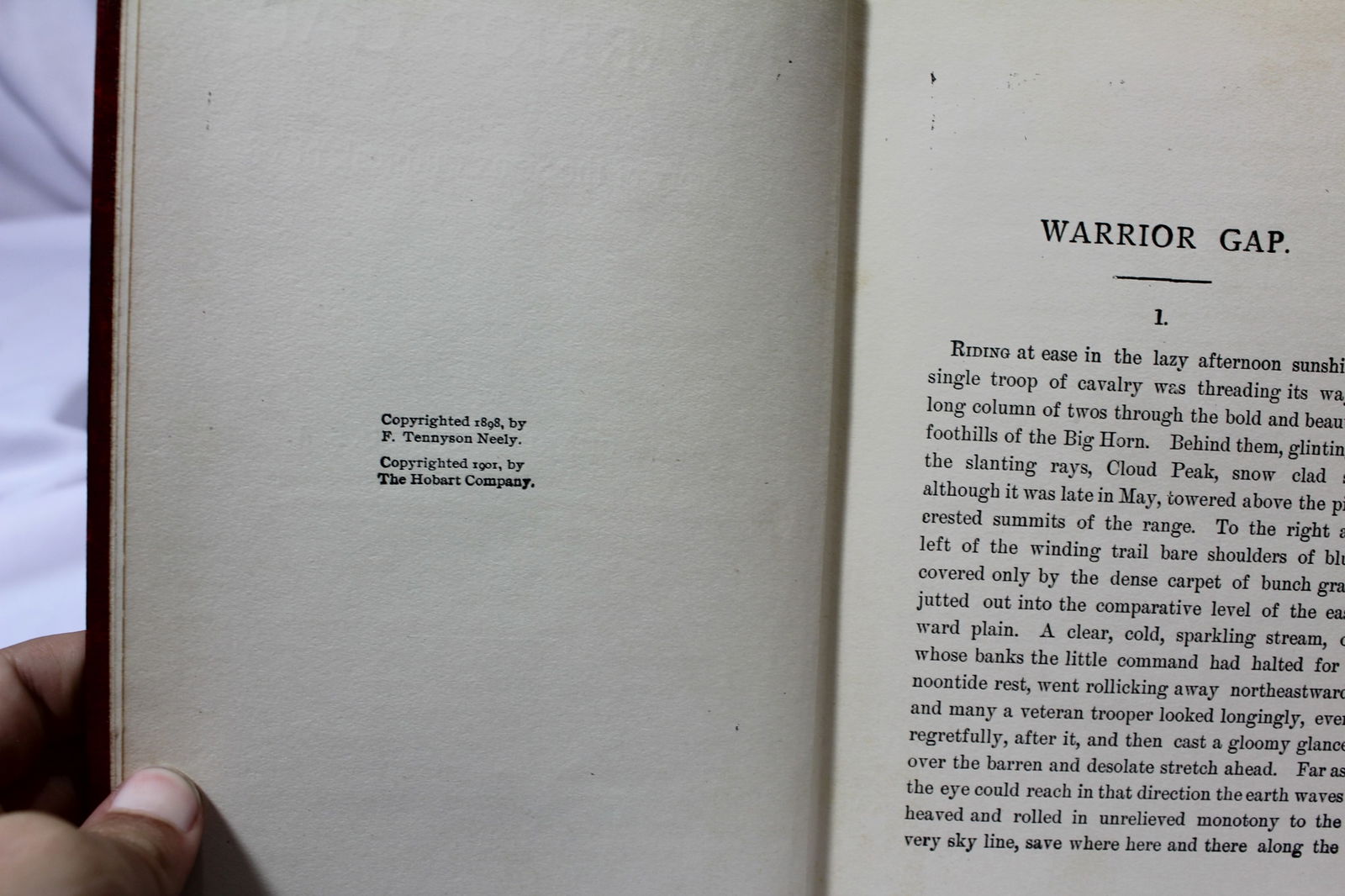 Warrior Gap - Hardcover Book - 3