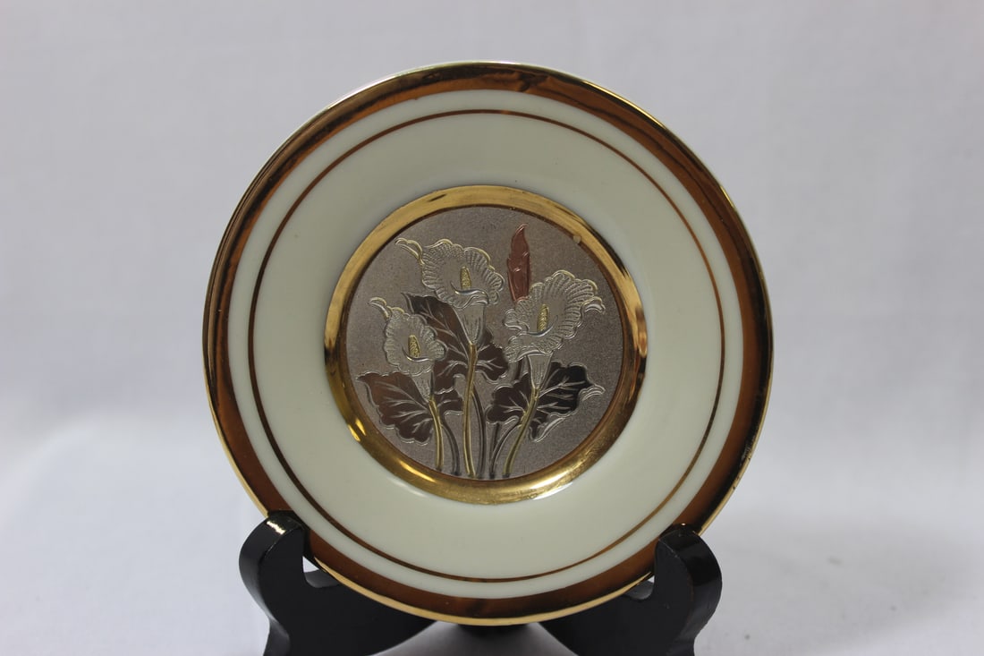 A Small Chokin Dish - 3