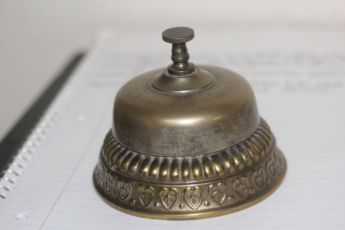 Antique Hotel Table Bell - 2