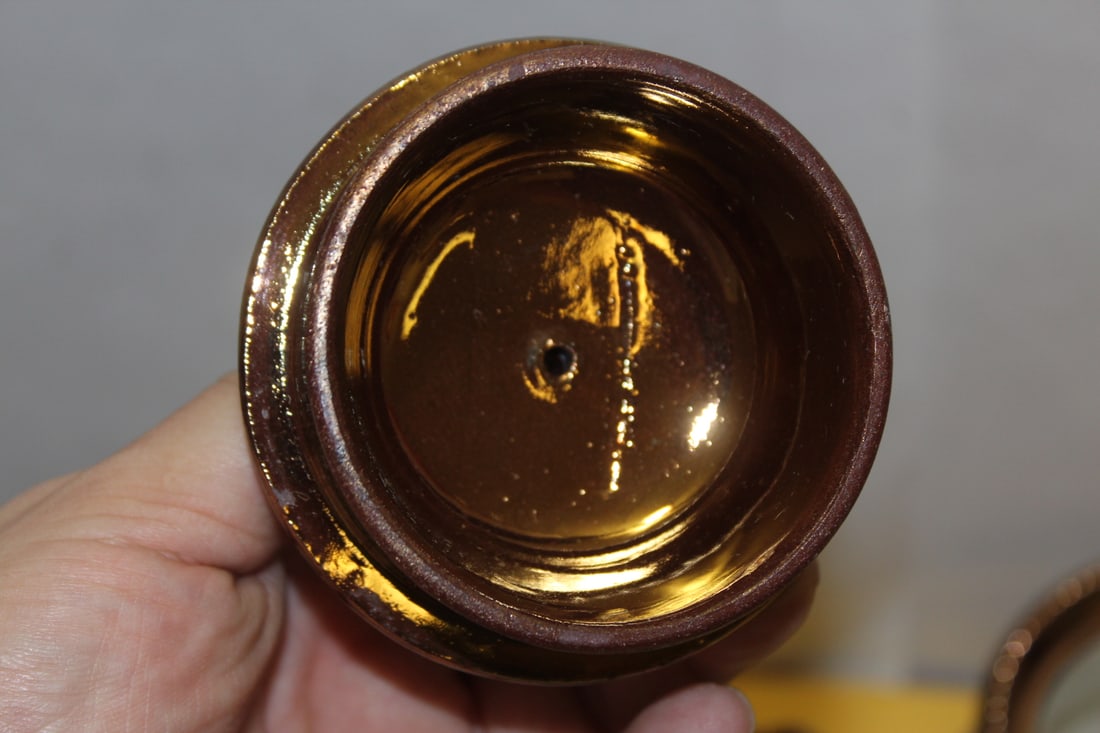 A Ceramic Lusterware Teapot - 5