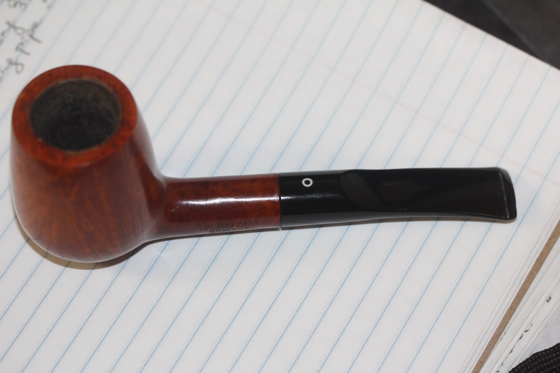 Rare Fatta A Mano, Italian Smoking Pipe: made in Italy - 5 1/2" long