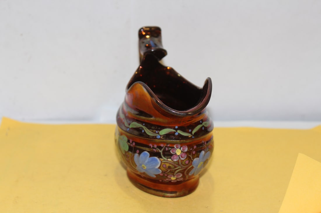 A Ceramic Lusterware Creamer - 2