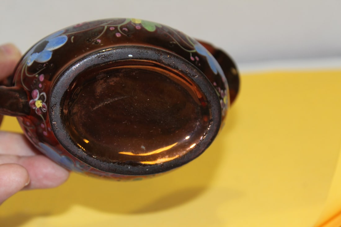 A Ceramic Lusterware Creamer - 5