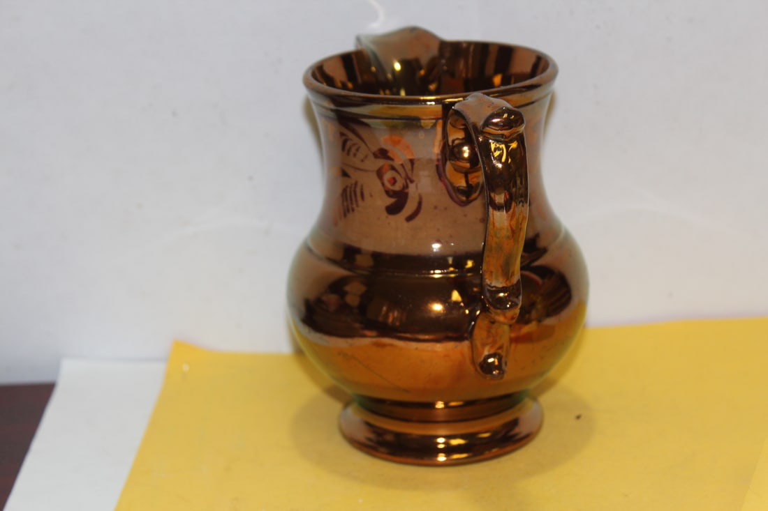 A Ceramic Lusterware Pitcher - 2