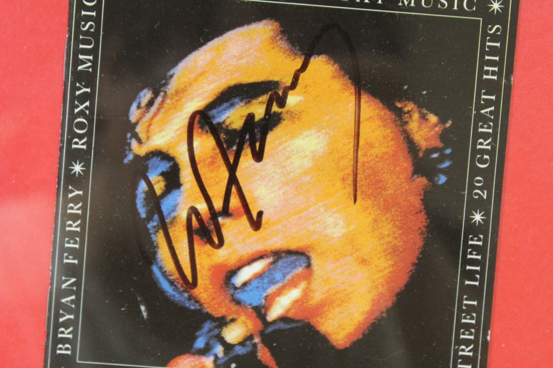 A Signed Bryan Ferry Cd - 2