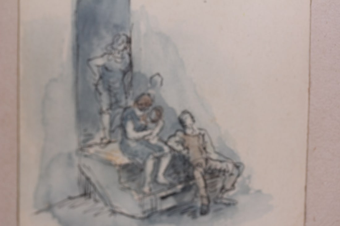 Aaron Sopher Watercolour - 4