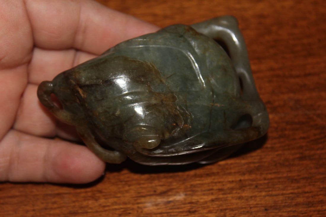 Small Nephrite Jade Washer - 2