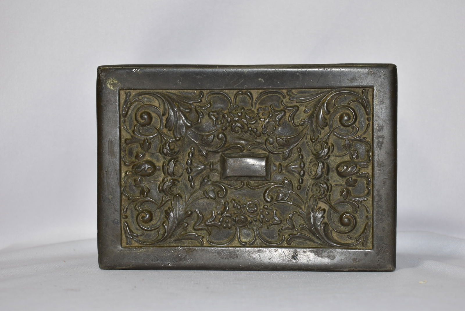 A Repousse Metal Box - 6