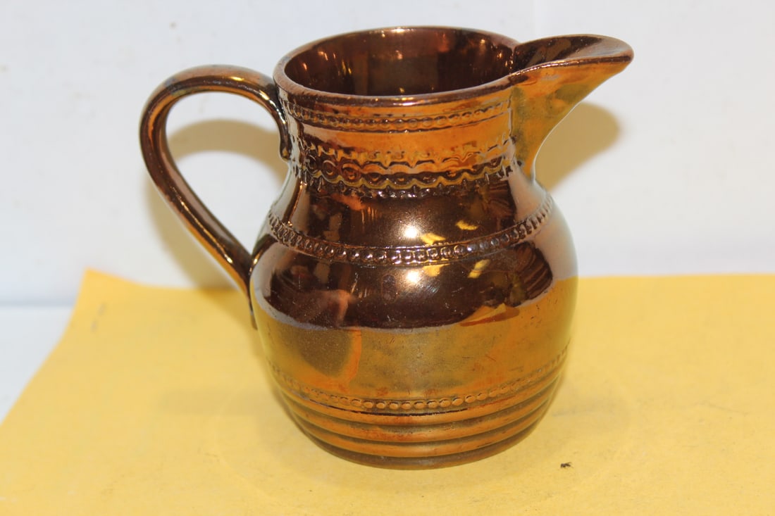 A Ceramic Lusterware Pitcher - 3