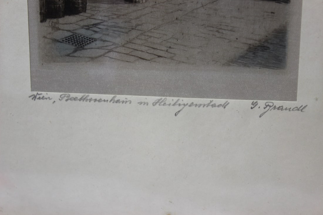 A Signed Grandle? Etching - 2