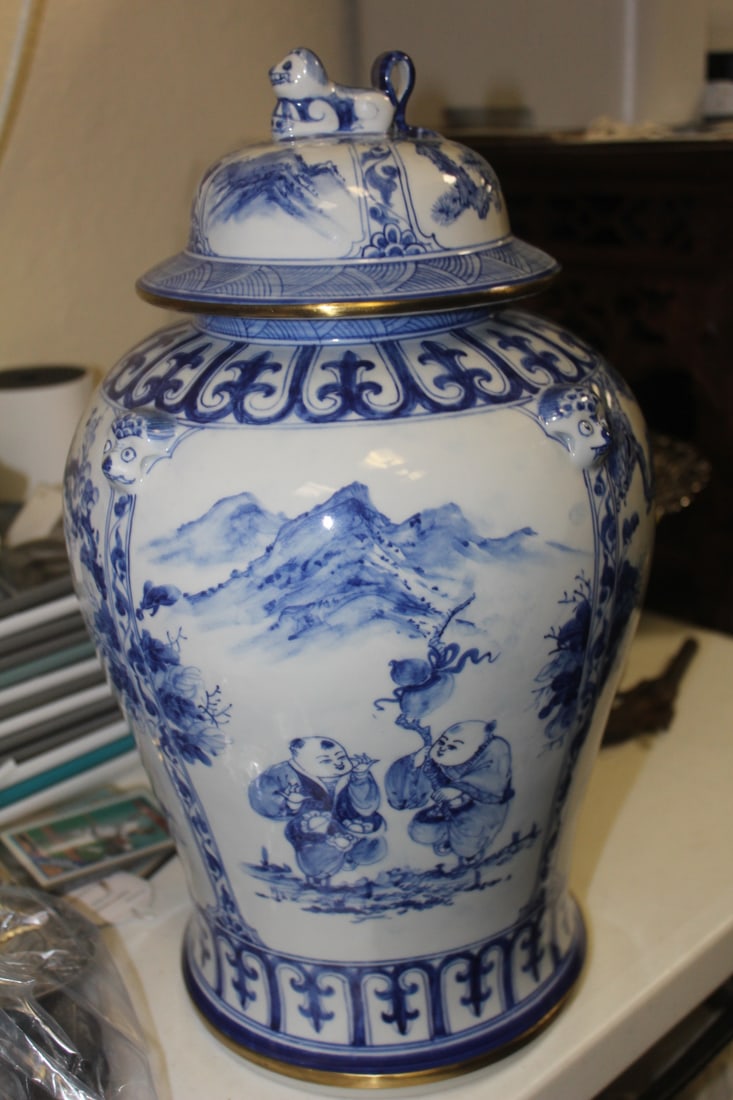 Maitland Smith Ginger Jar - 5