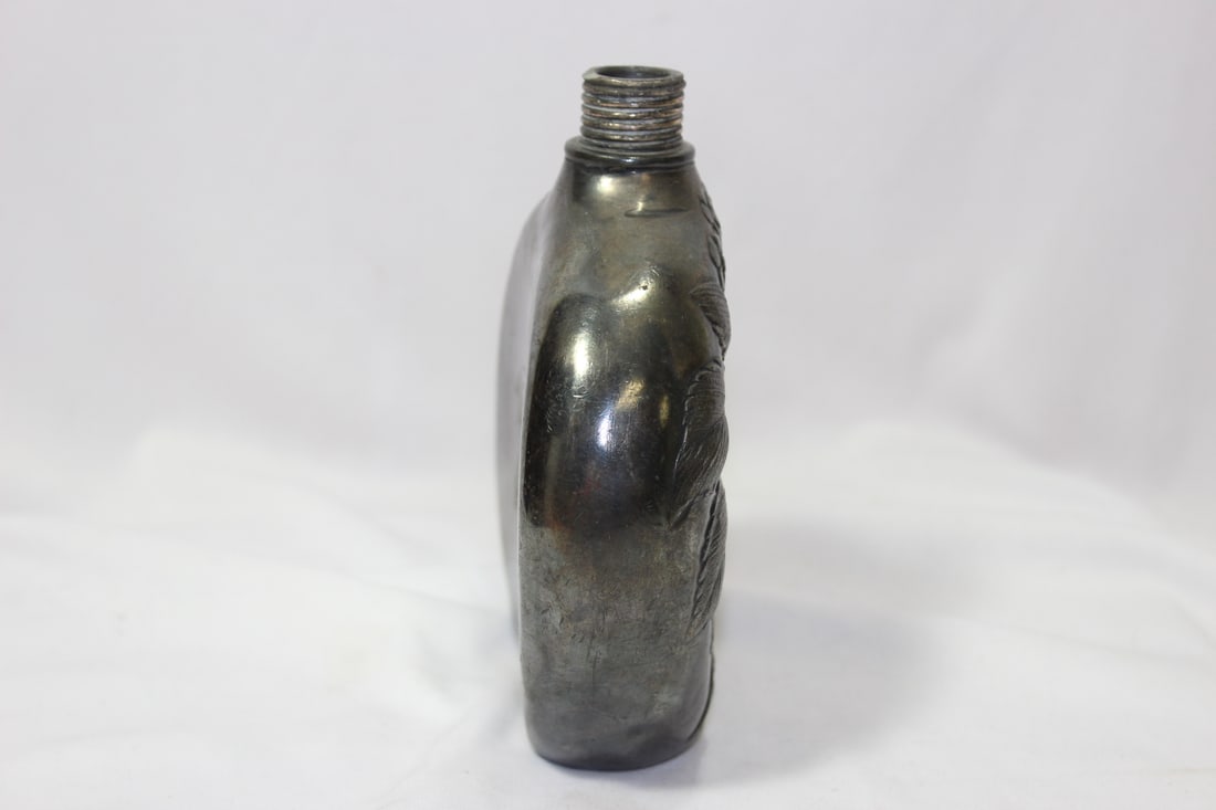 A Pewter Flask - 5
