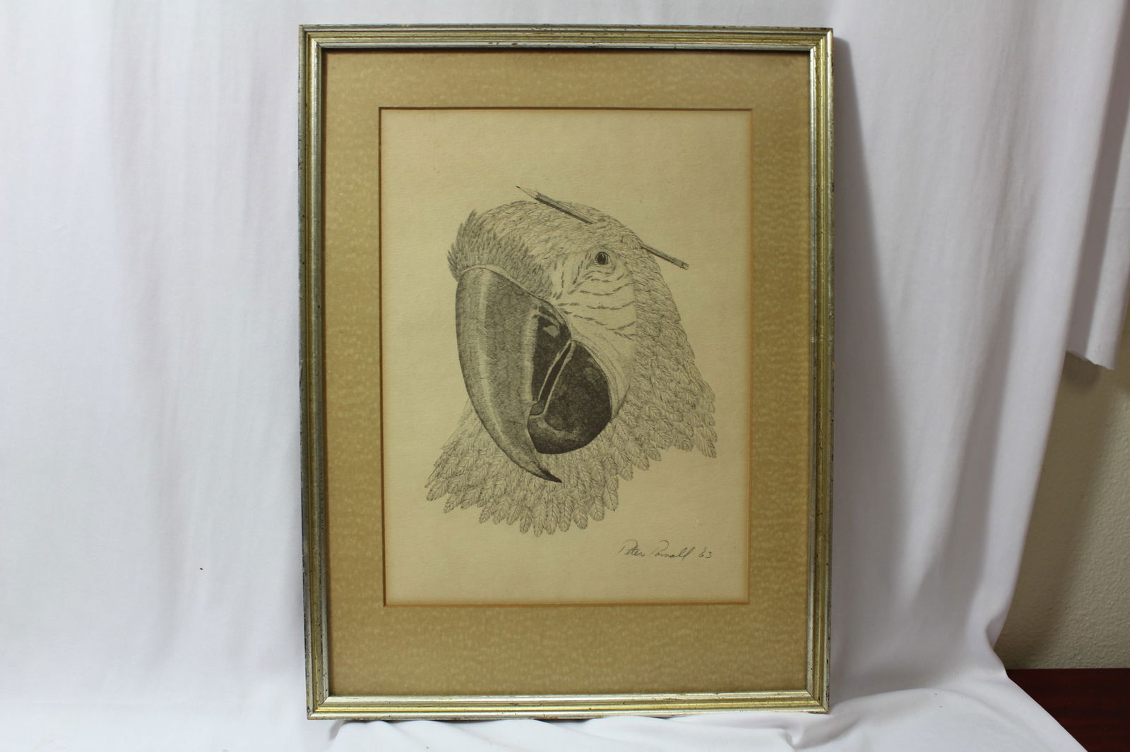 A Signed Peter Parnall Lithograph: dated '63 - overall= 12 3/4" x 16 3/4"