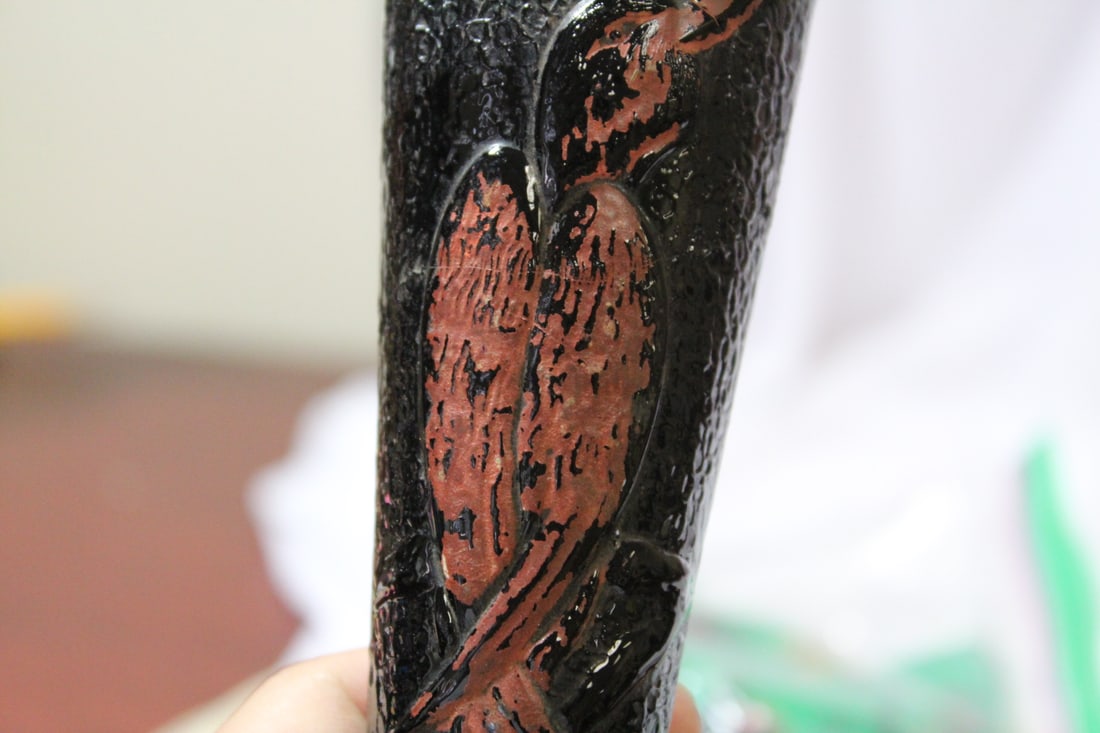 A Ceramic Wall Pocket - 3