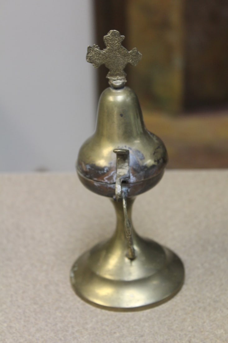 Religious Brass Container - 5