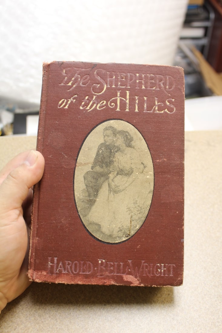 Hardcover Book: The Shepherd of the Hills: as shown