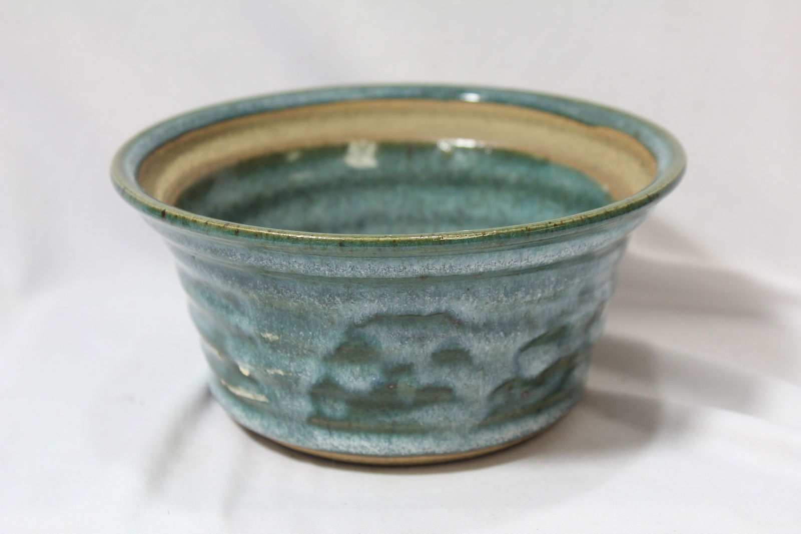A Signed Pottery Bowl (1 of 3)