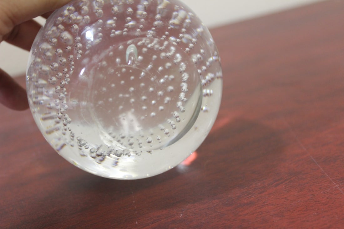 A Large Control Bubble Paperweight - 4