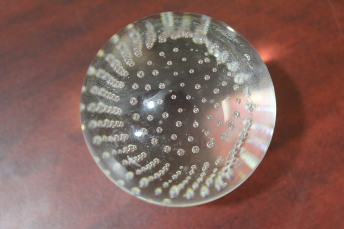 A Large Control Bubble Paperweight - 6