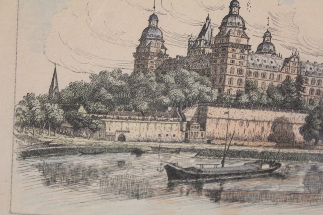 Signed Lochler Engraving - 5