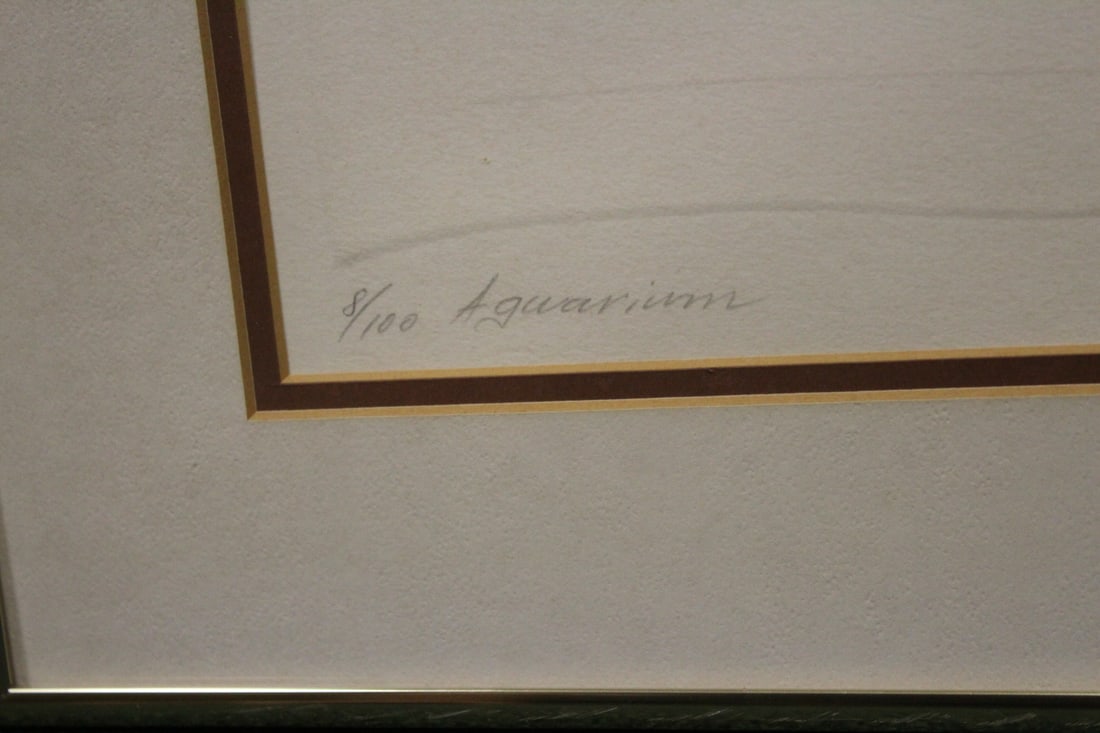 A Signed and Numbered Limited Edition Lithograph - 5