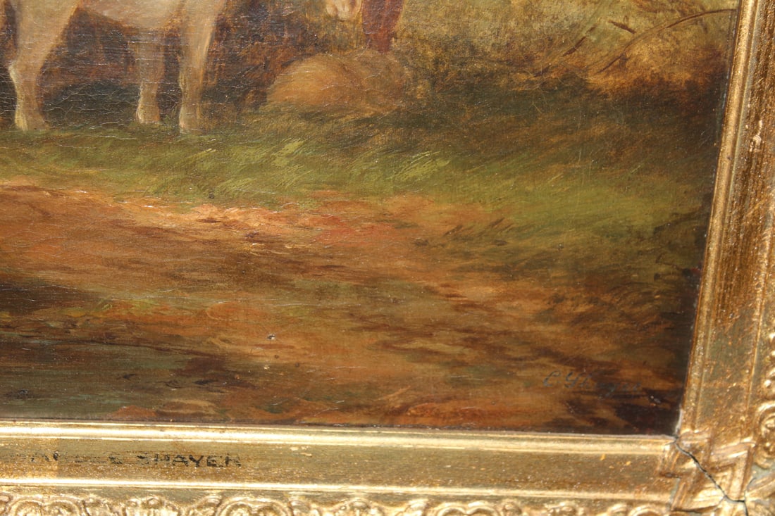 A Beautiful Framed Horse Painting - 9