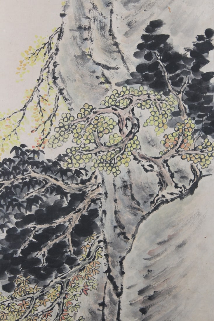 A Signed Chinese/Asian Framed Watercolour on Paper - 4