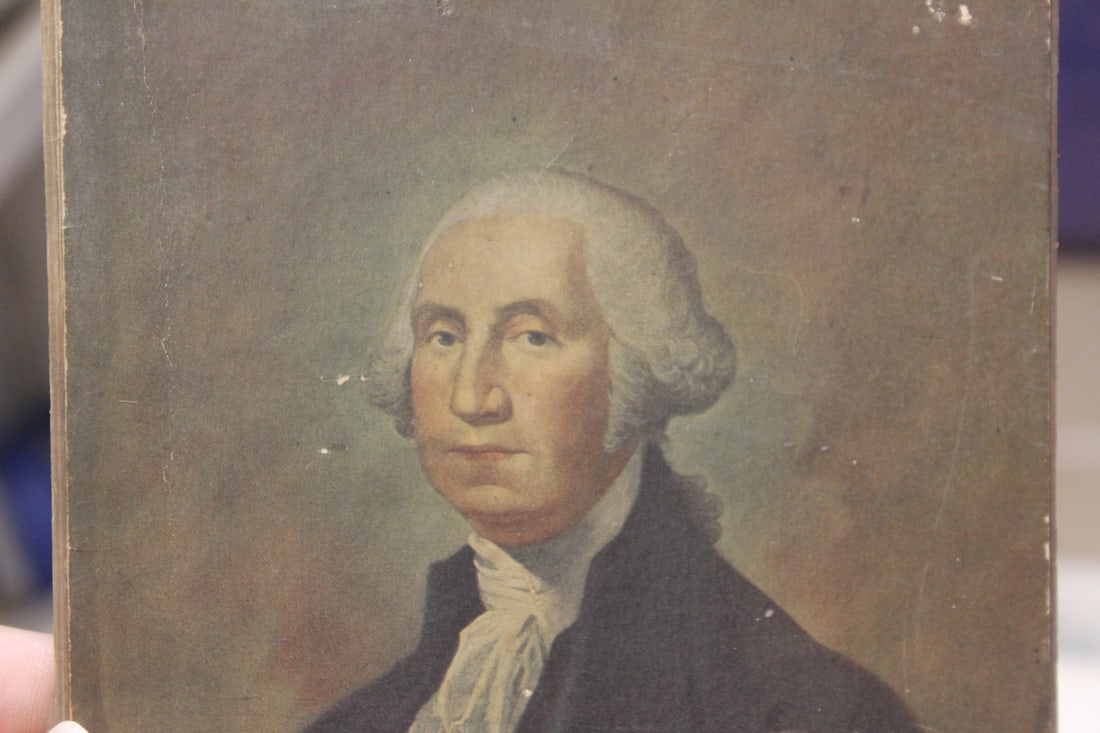 Antique Print of George Washington - 2