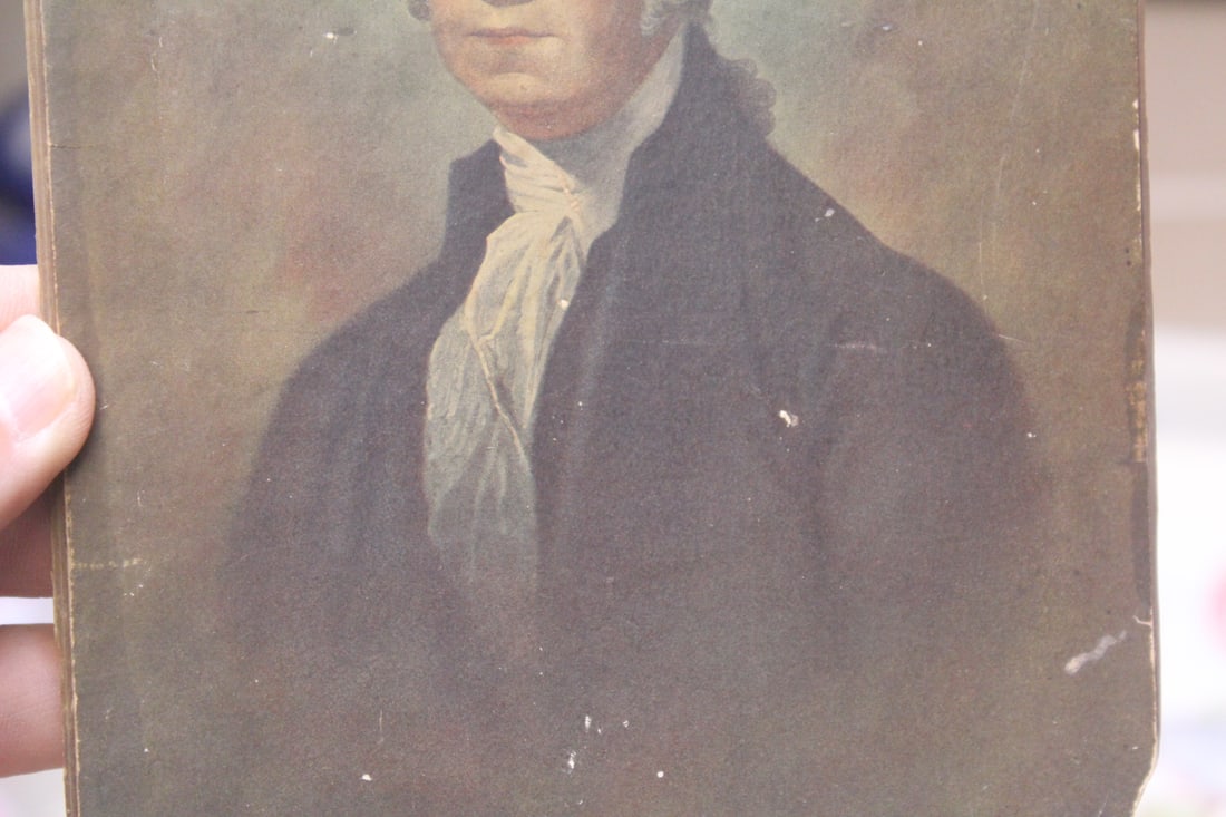 Antique Print of George Washington - 3