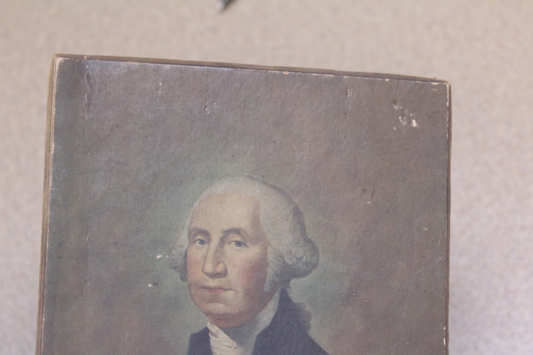 Antique Print of George Washington - 5