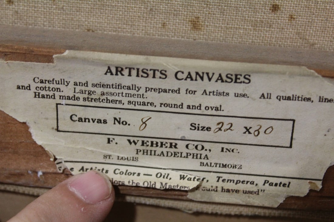 Oil on Canvas of a Clipper Ship - 10