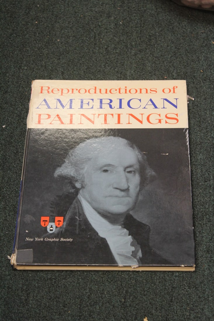 Hardcover Book:Reproductions of American Paintings: as shown