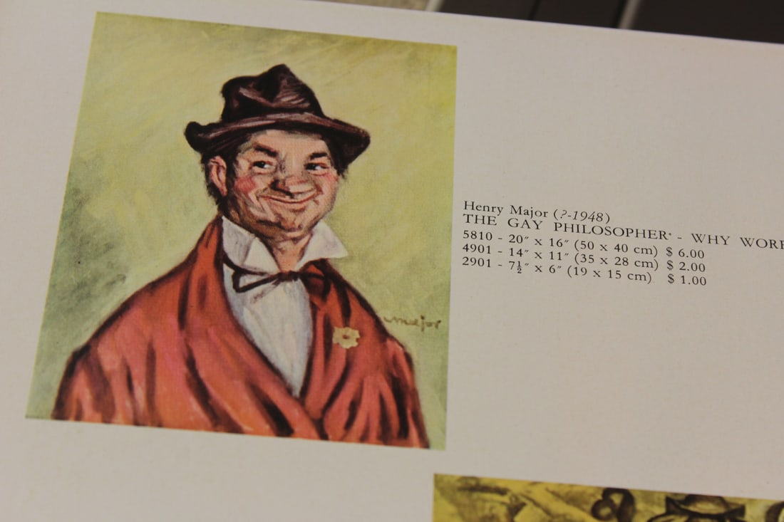 Hardcover Book:Reproductions of American Paintings - 3