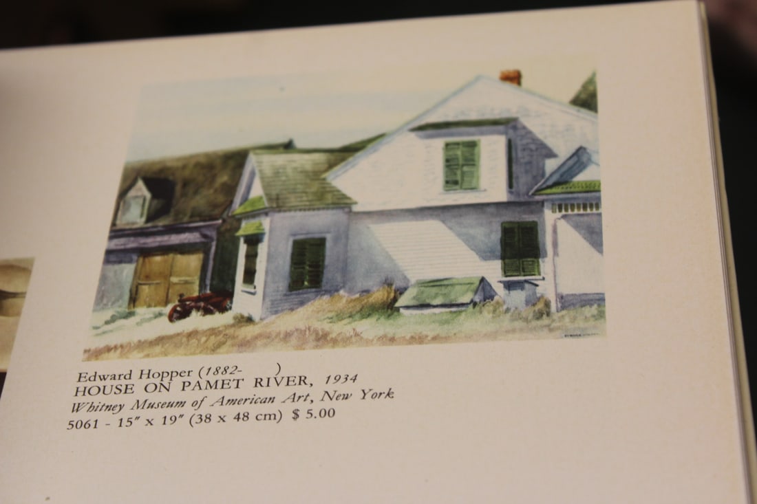 Hardcover Book:Reproductions of American Paintings - 5