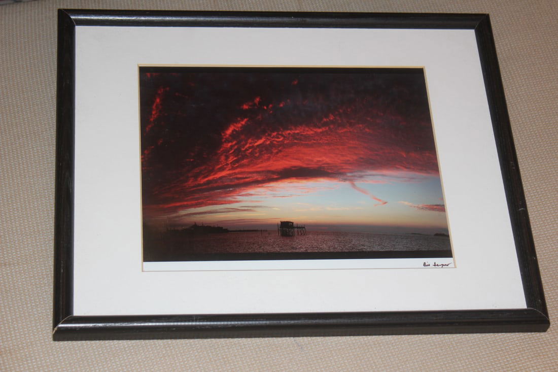 Florida Photography by Bill Sargent: Limited edition 11/250 - signed and framed - overall= 15" x 12" 