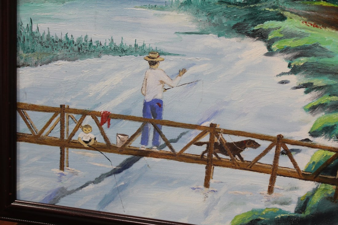 A Large Modern Oil on Canvas - 3