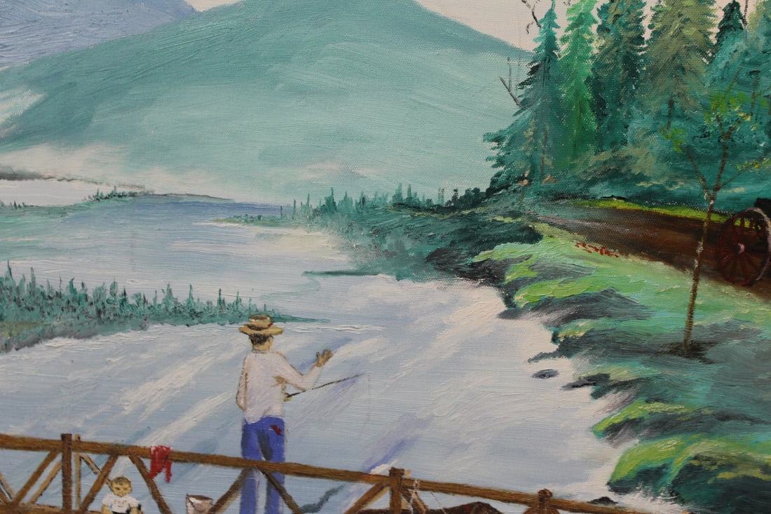 A Large Modern Oil on Canvas - 4