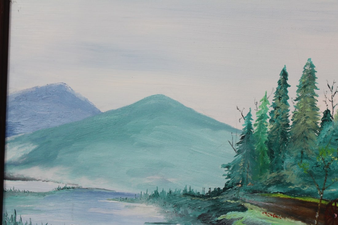 A Large Modern Oil on Canvas - 5