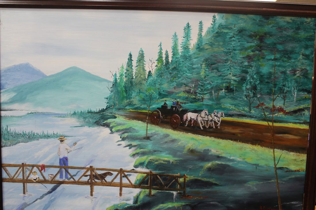 A Large Modern Oil on Canvas - 7