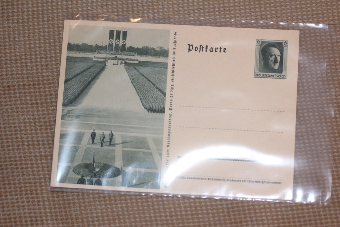 World War II German Postcard: unused 