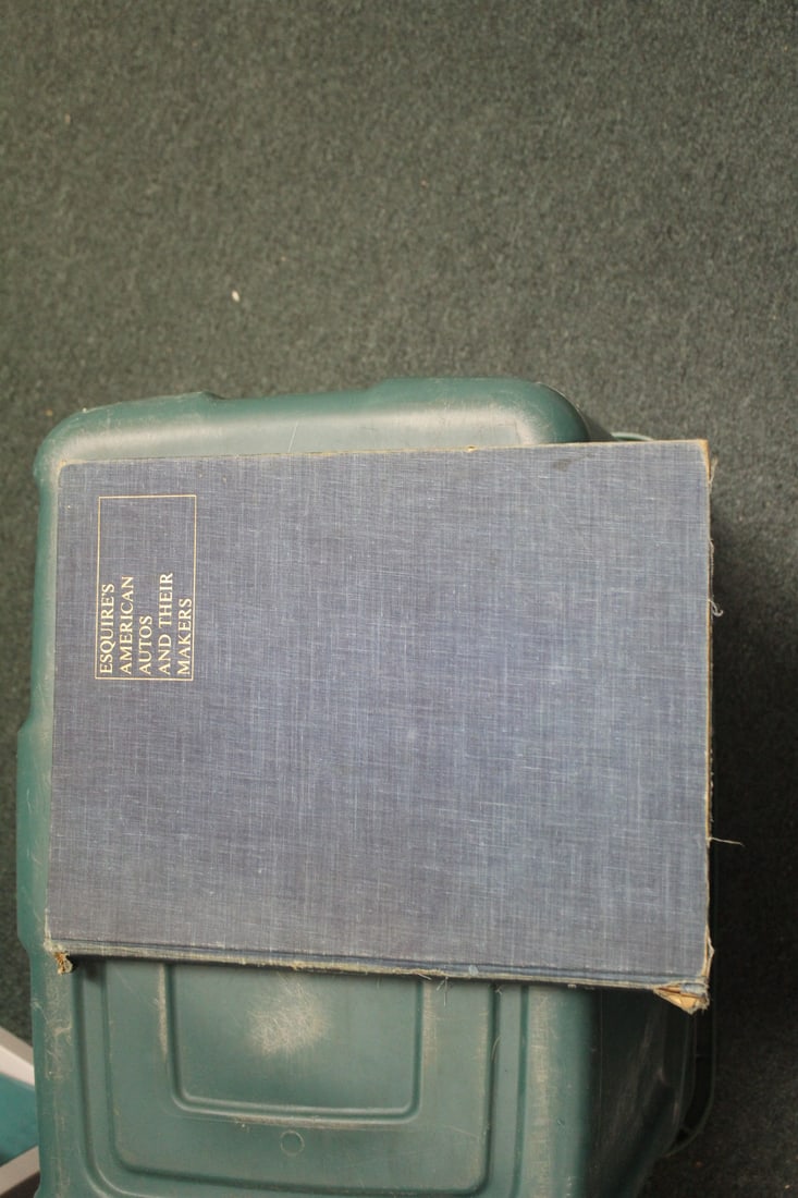 Book: Esquires American Autos and Their Makers: hardcover book 