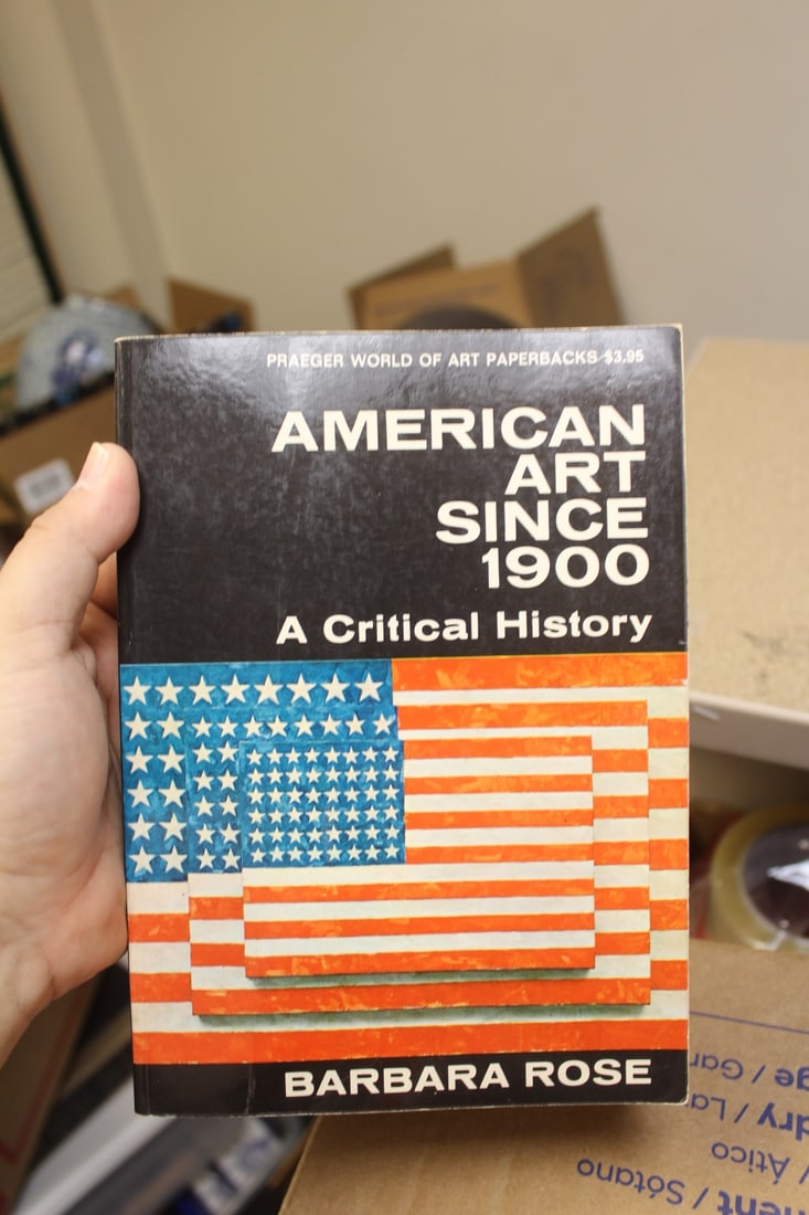 Softcover Book: American Art since 1900: A critical history