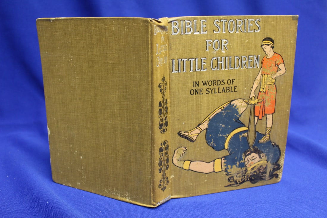Hardcover Book: Bible Stories for Little Children: as shown 