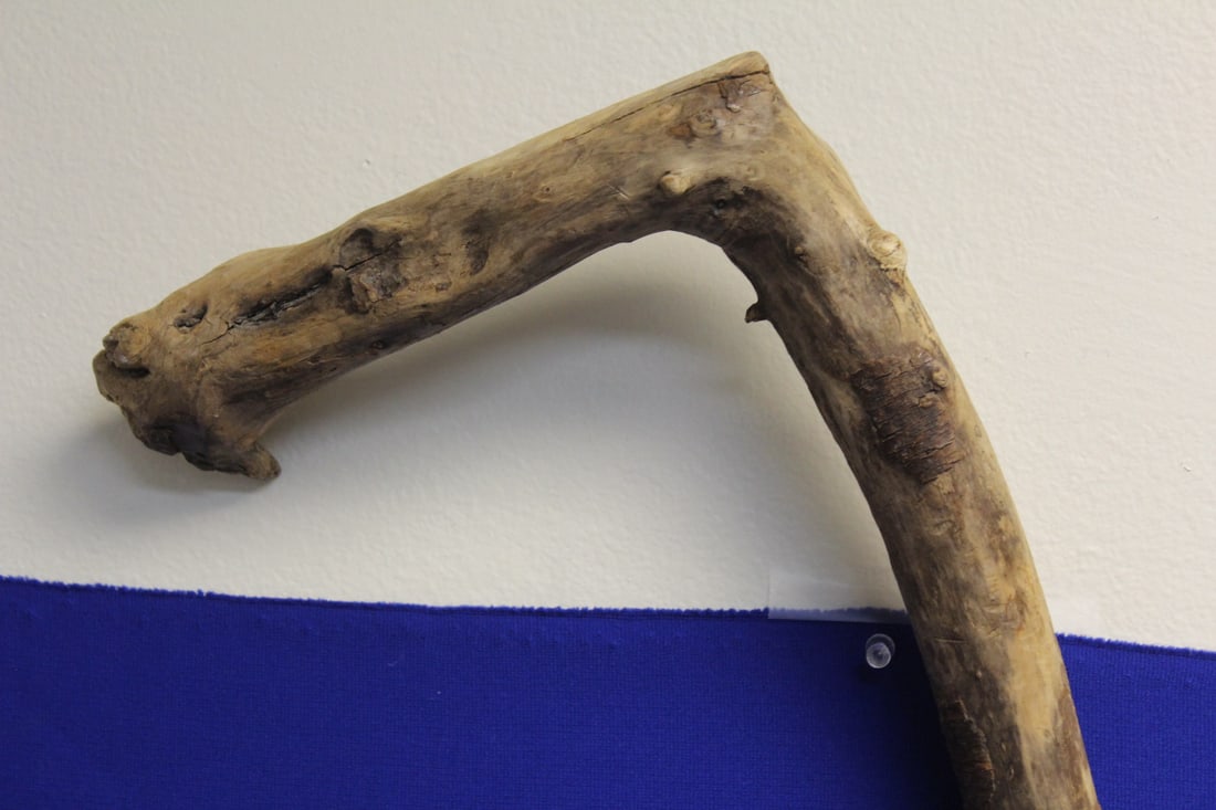 A Natural Wooden Cane - 2