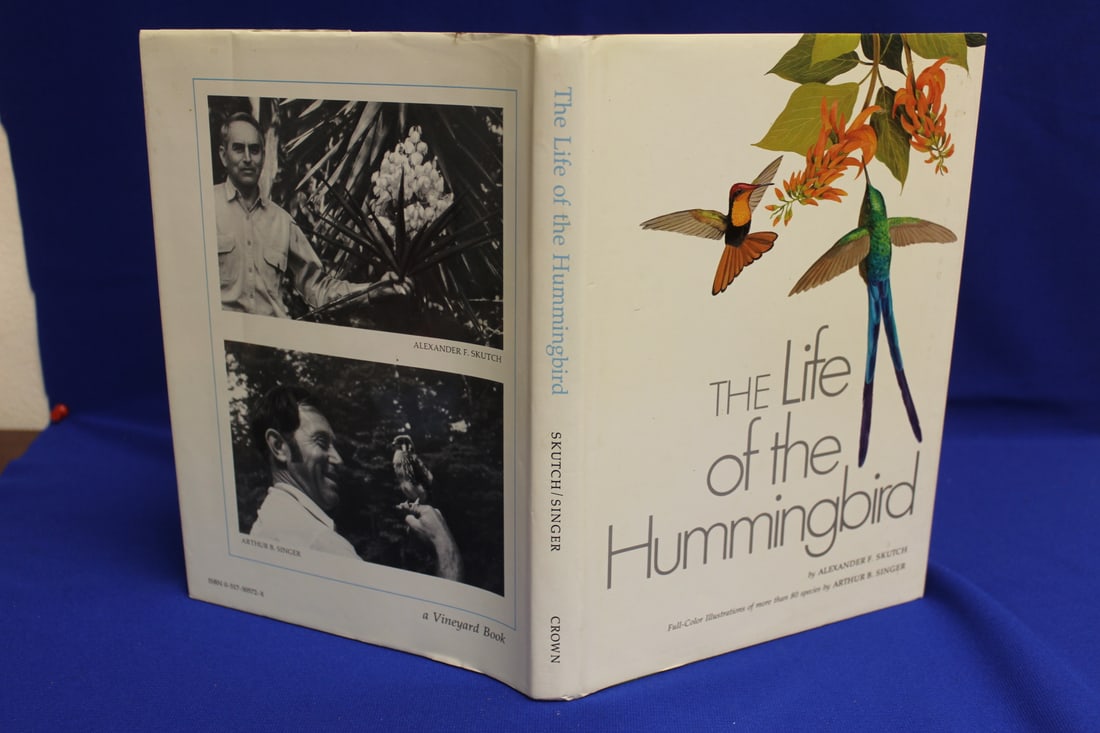 Hardcover Book: The Life Of The Hummingbird: with dust jacket 
