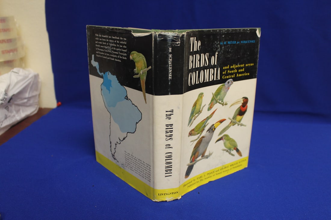 Hardcover Book: The Birds of Columbia (1 of 9)