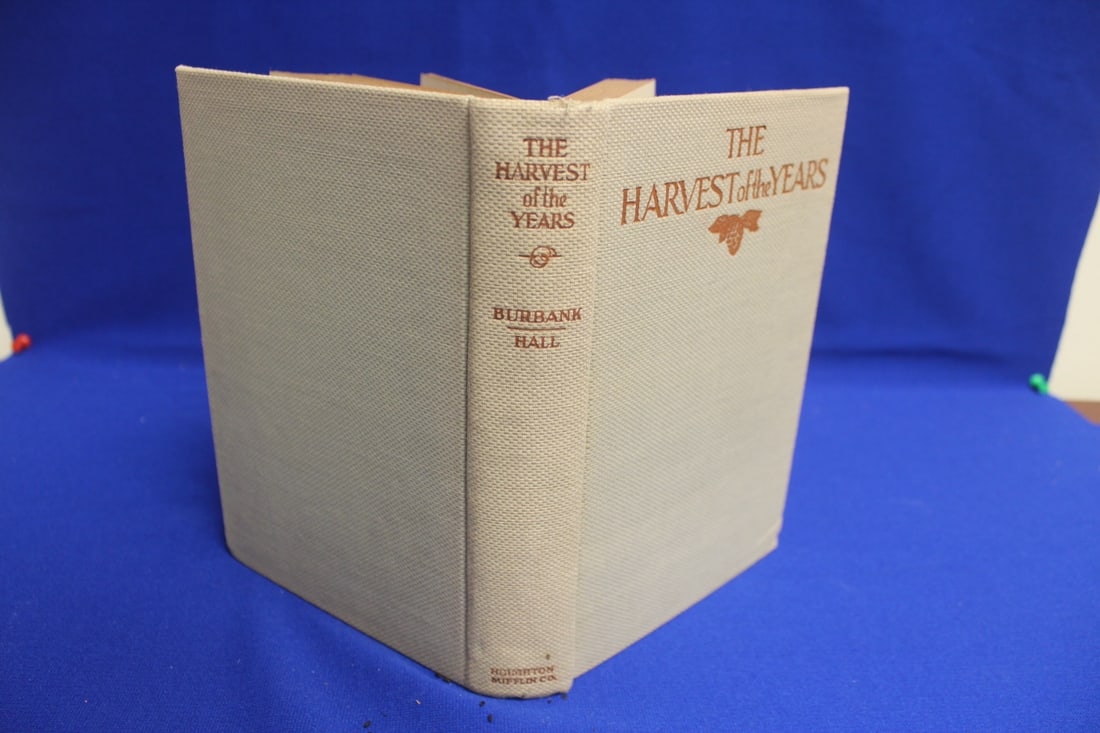 Hardcover Book: Harvest of the Years: as shown 