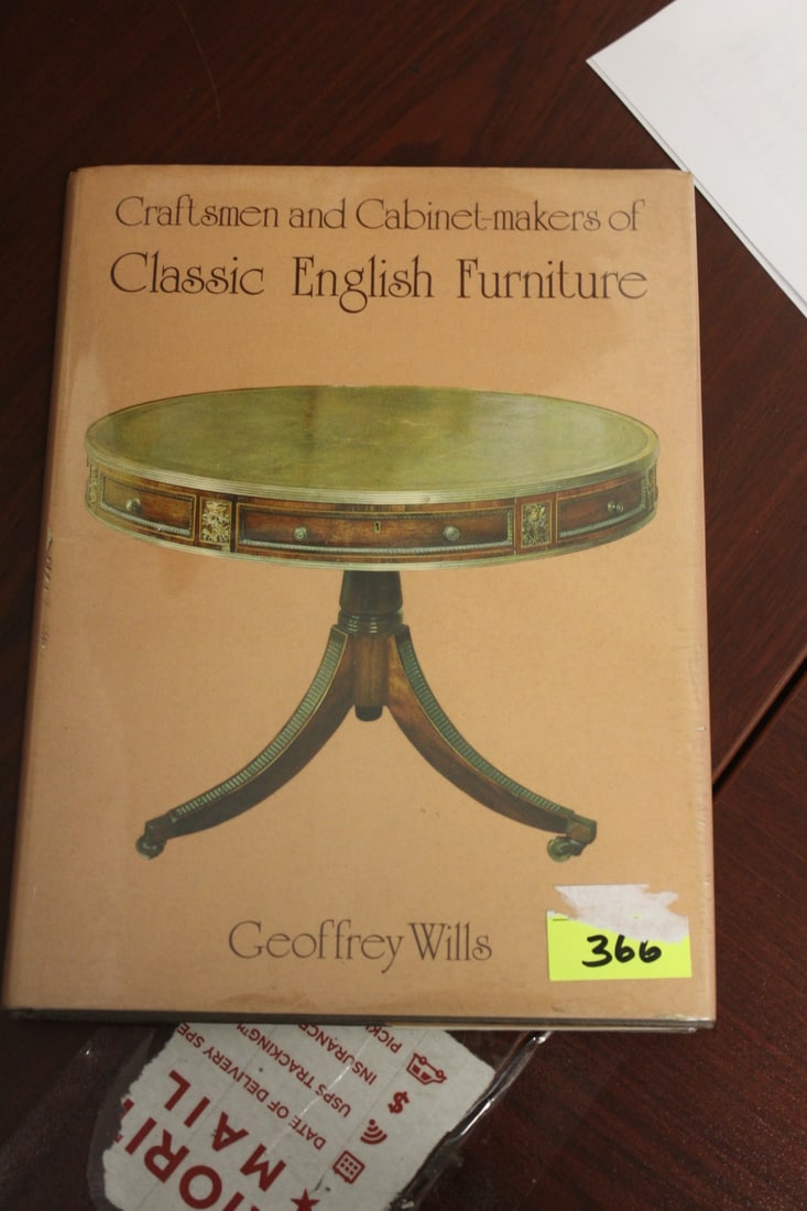 Hardcover Book: Classic English Furniture: as shown 